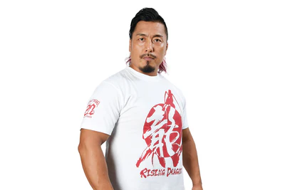 鷹木信悟「20th RISING DRAGON」Tシャツ