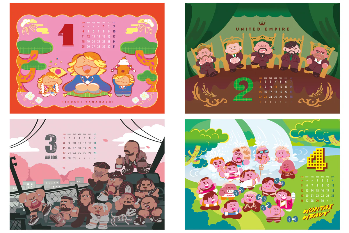 新日本プロレスまとめ売り カレンダー アクスタ オカダドルメモ 新日本プロレスまとめ売り カレンダー アクスタ オカダドルメモ