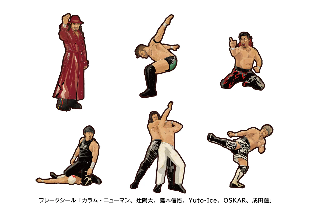 NEW JAPAN PAINTING」クリアファイル＆フレークシールセット(太陽と