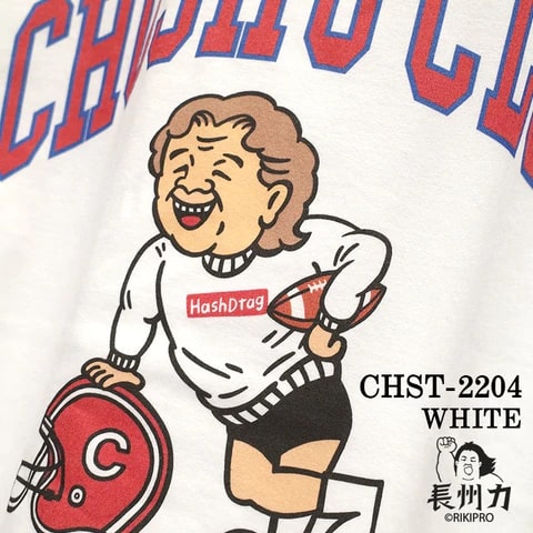 長州力 CHOSHU CLUB Tシャツ (ホワイト)