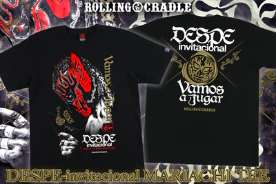 DESPE-invitacional supported by ROLLING CRADLE. MARIACHI TEE