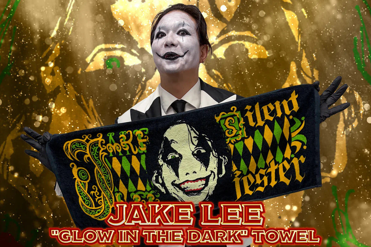 ジェイク・リー「SILENT JESTER」フェイスタオル（蓄光）