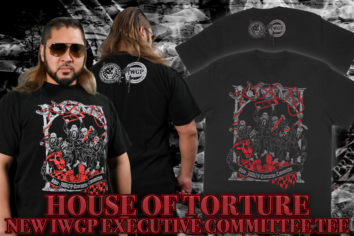 HOUSE OF TORTURE「シン・IWGP実行員会」Tシャツ