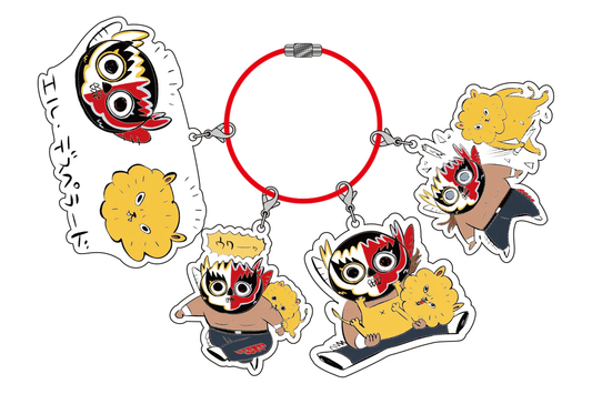 エル・デスペラード × 川尻こだま コラボアクリルキーホルダーセット