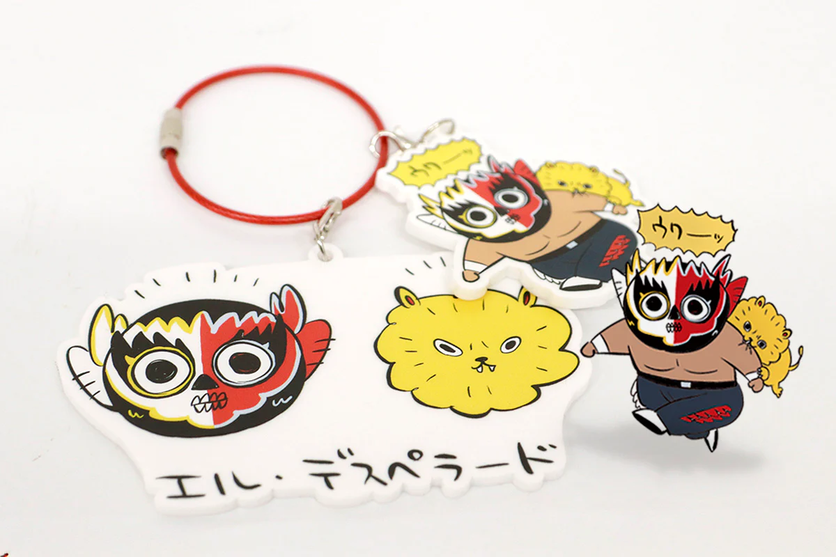 エル・デスペラード × 川尻こだま コラボアクリルキーホルダーセット