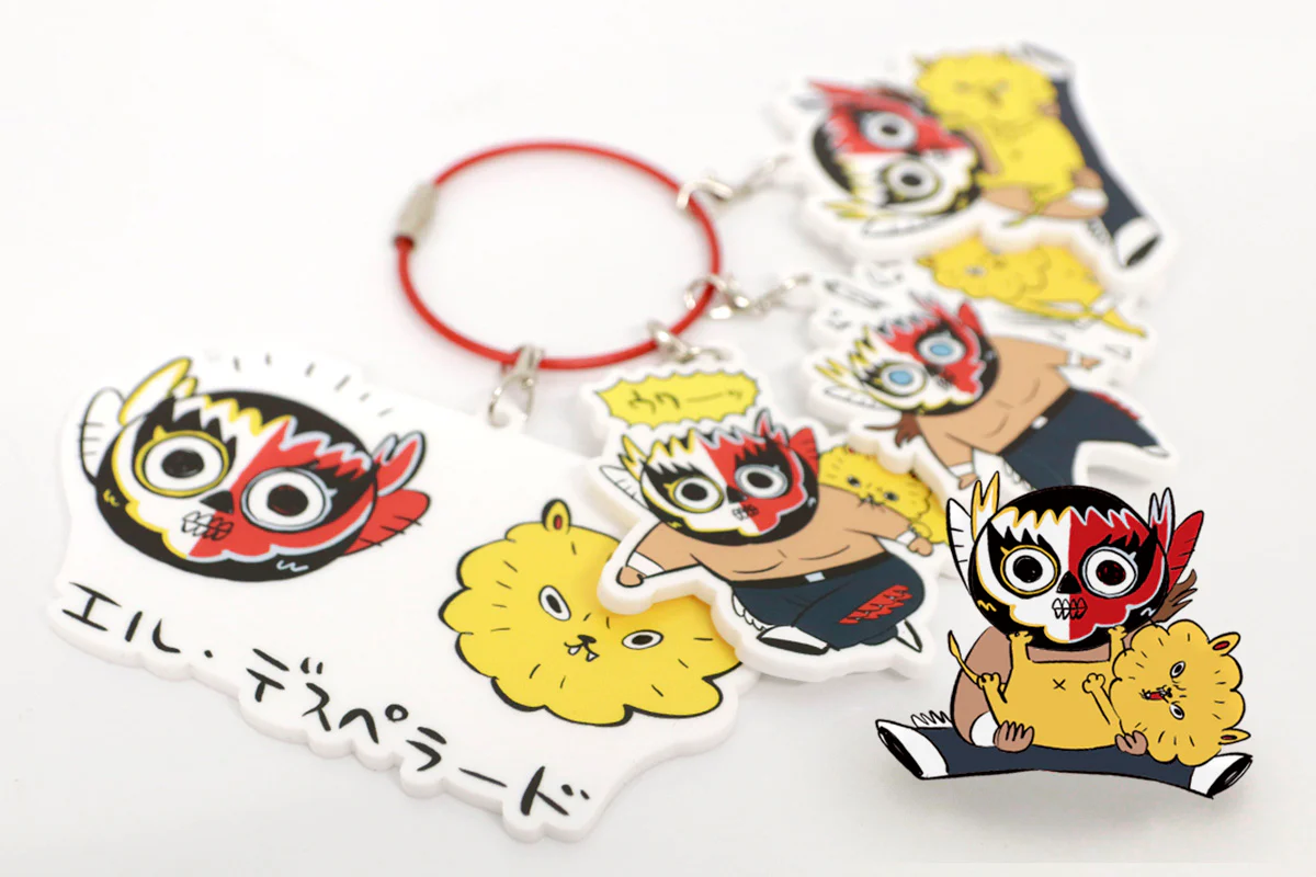 エル・デスペラード × 川尻こだま コラボアクリルキーホルダーセット