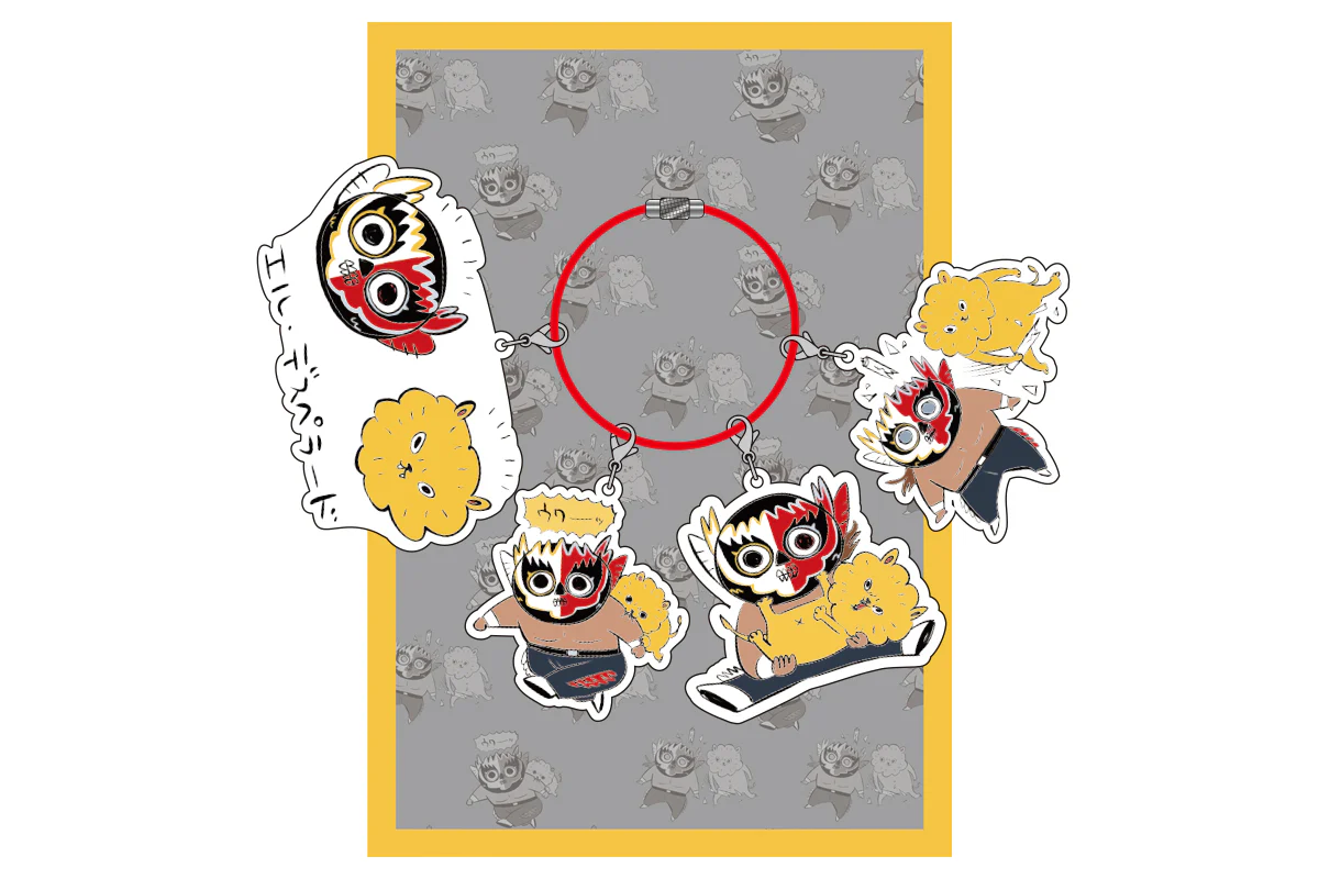 エル・デスペラード × 川尻こだま コラボアクリルキーホルダーセット