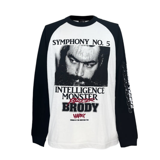 ブルーザー・ブロディ/運命 ラグランロングスリーブTシャツ