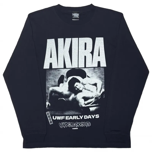 前田日明 5 vs 5イリミネーションマッチ ロングスリーブ（全面対抗戦ネイビー）