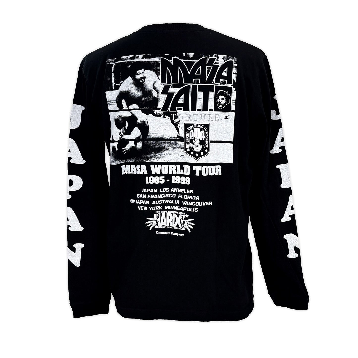 マサ斎藤 2024 ロングスリーブTシャツ (JAPAN・ブラック)