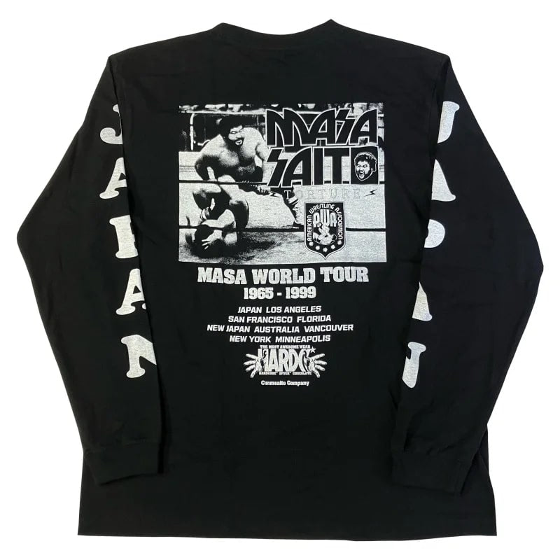 マサ斎藤 2024 ロングスリーブTシャツ (JAPAN・ブラック)