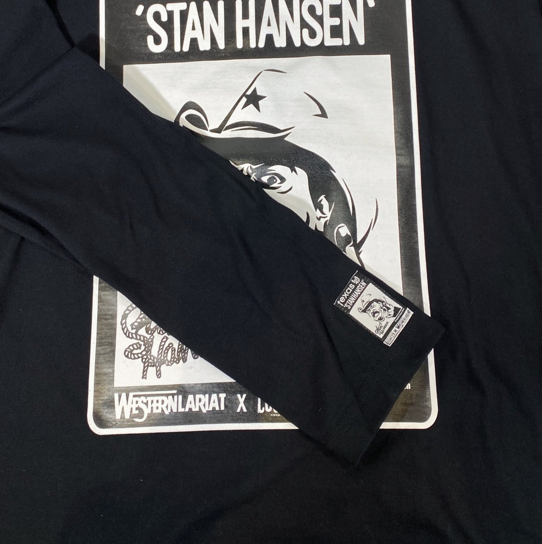 スタンハンセン × Count2.9 ロングスリーブTシャツ (ブラック)