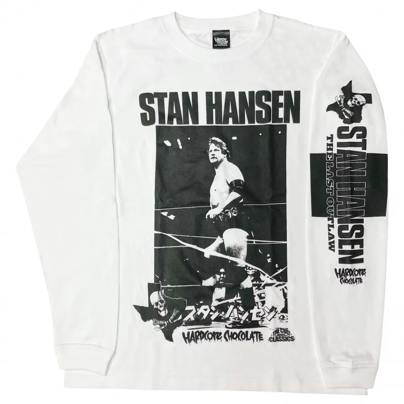 スタン・ハンセン/ロングスリーブTシャツ(カウボーイ・ホワイト スタン・ハンセン/ロングスリーブTシャツ(カウボーイ・ホワイト