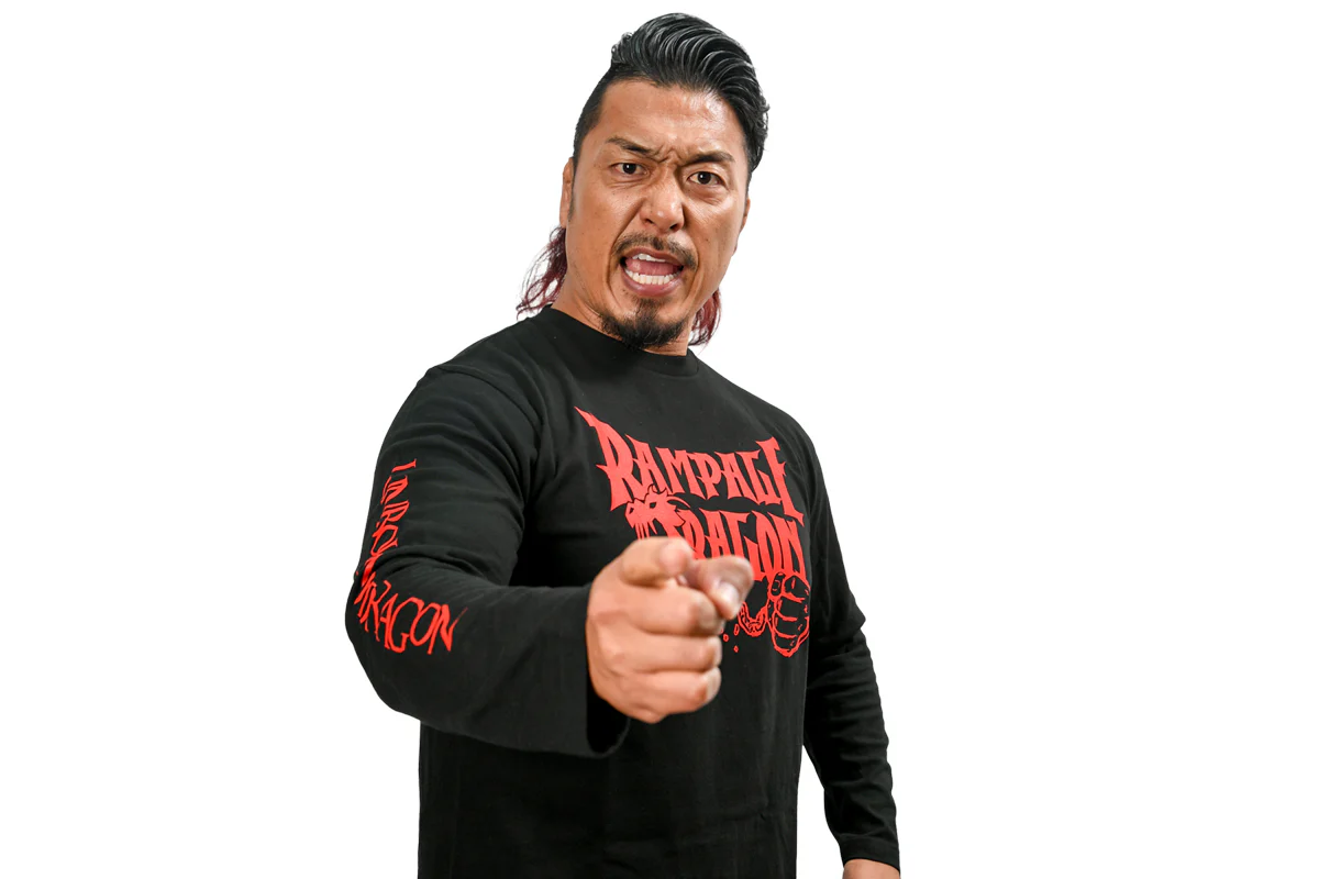 鷹木信悟×Unbound Co. ロングスリーブ