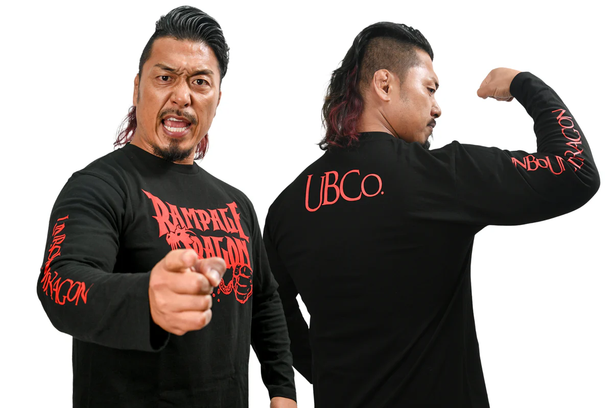 鷹木信悟×Unbound Co. ロングスリーブ