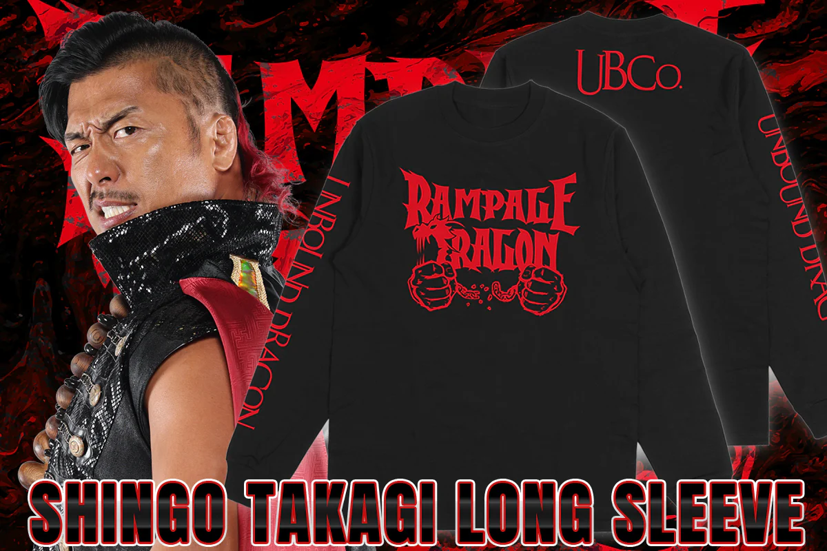 鷹木信悟×Unbound Co. ロングスリーブ