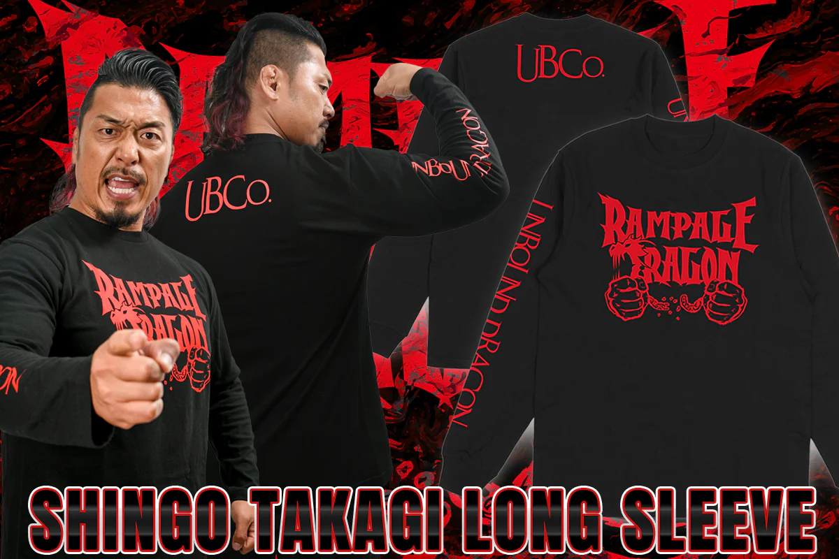鷹木信悟×Unbound Co. ロングスリーブ