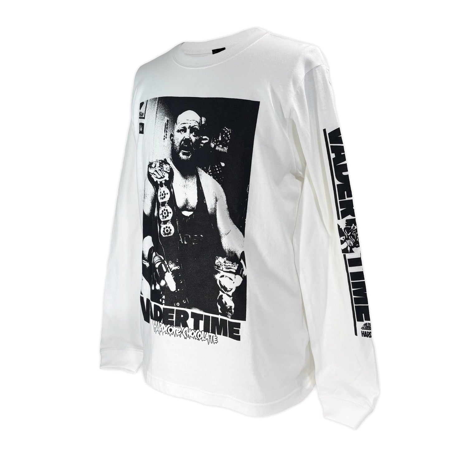 ビッグバン・ベイダー/ロングスリーブTシャツ（三冠ホワイト）