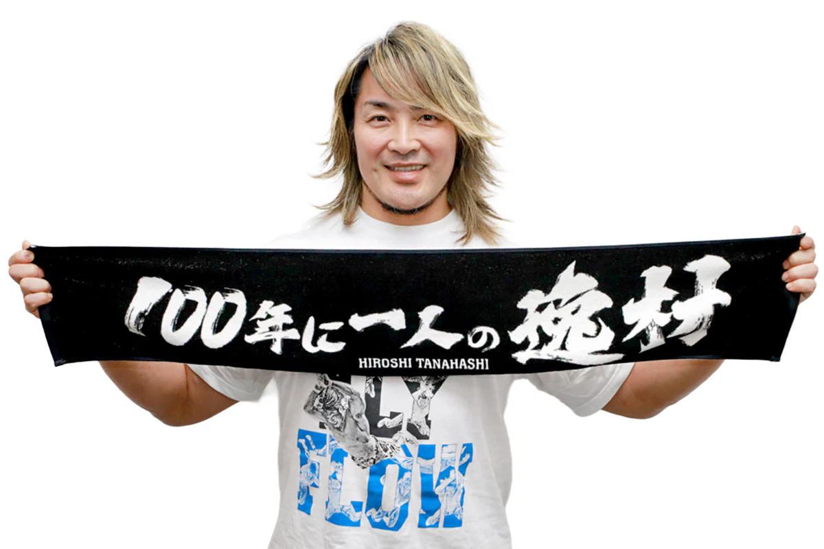 新日本プロレス 棚橋弘至 パーカータオル 未使用