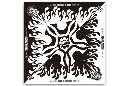Knock Out Brothers「K.O.B SYMBOL MARK」スカーフ