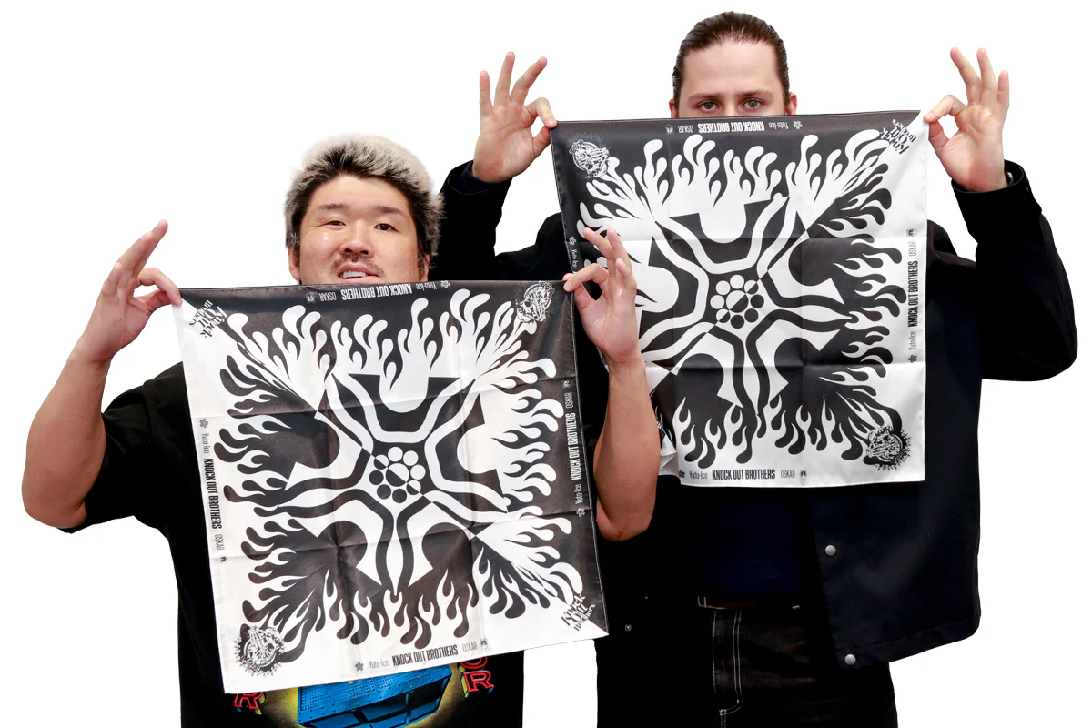 Knock Out Brothers「K.O.B SYMBOL MARK」スカーフ