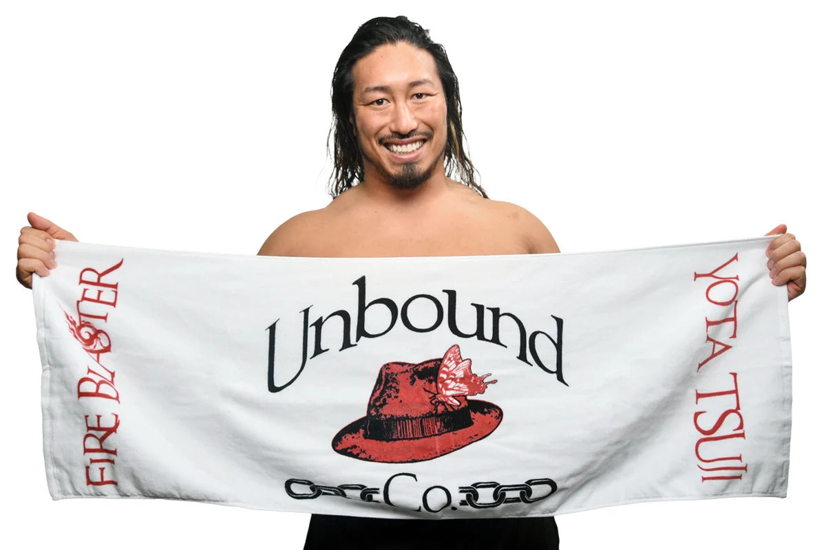 辻陽太×Unbound Co. スポーツタオル（ホワイト）