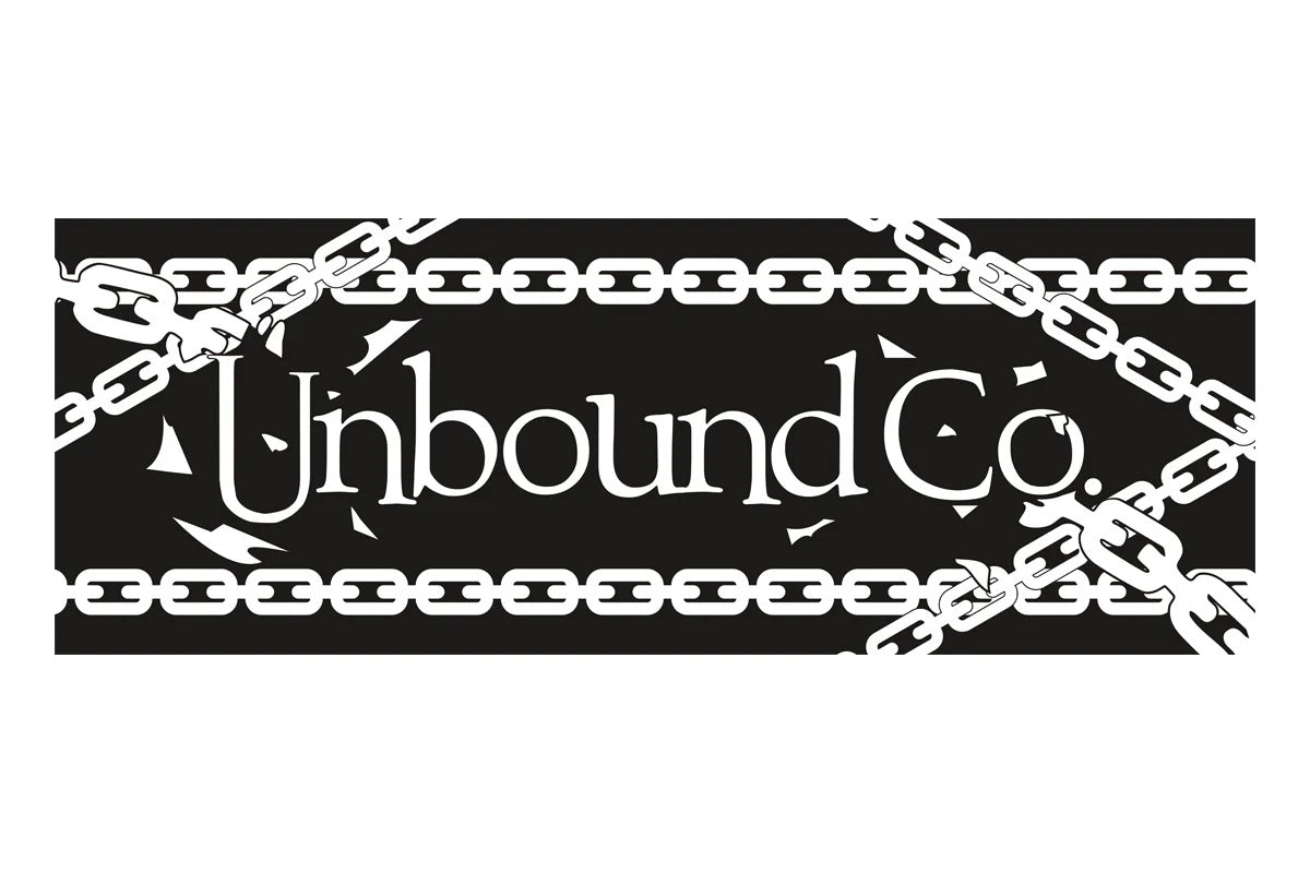 Unbound Co. スポーツタオル（ブラック×ホワイト）