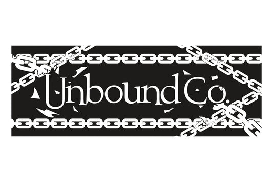 Unbound Co. スポーツタオル（ブラック×ホワイト）