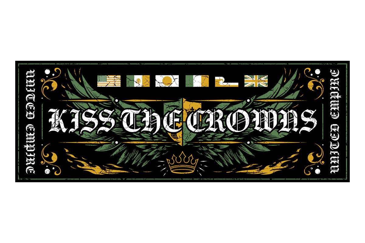 UNITED EMPIRE「KISS THE CROWNS」スポーツタオル