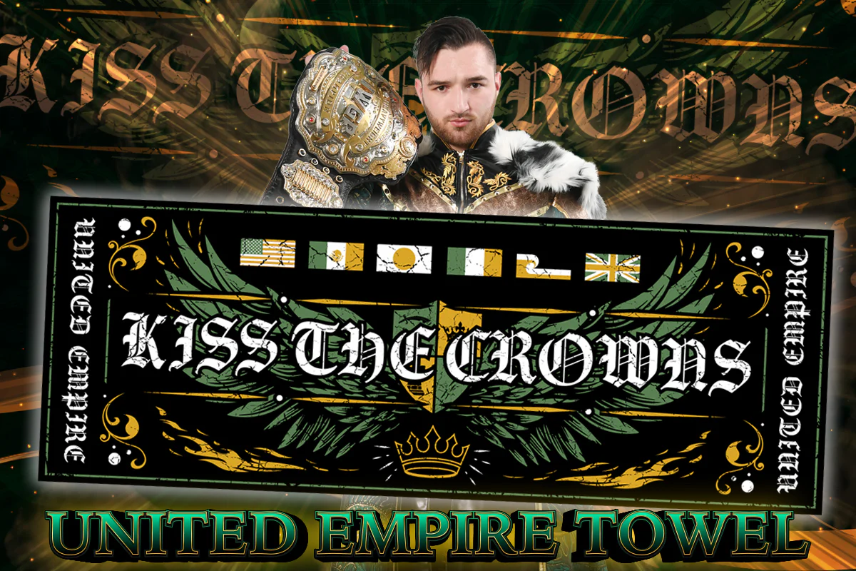 UNITED EMPIRE「KISS THE CROWNS」スポーツタオル