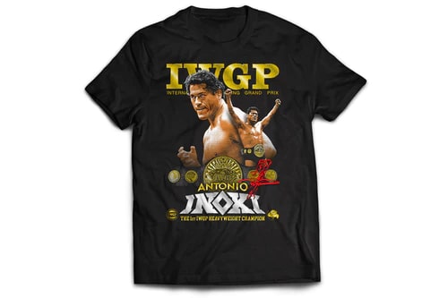 アントニオ猪木 Tシャツ (1st IWGP CHAMPION)