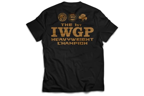 アントニオ猪木 Tシャツ (1st IWGP CHAMPION)