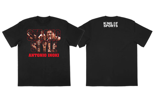 アントニオ猪木「STRONG STYLE」Tシャツ