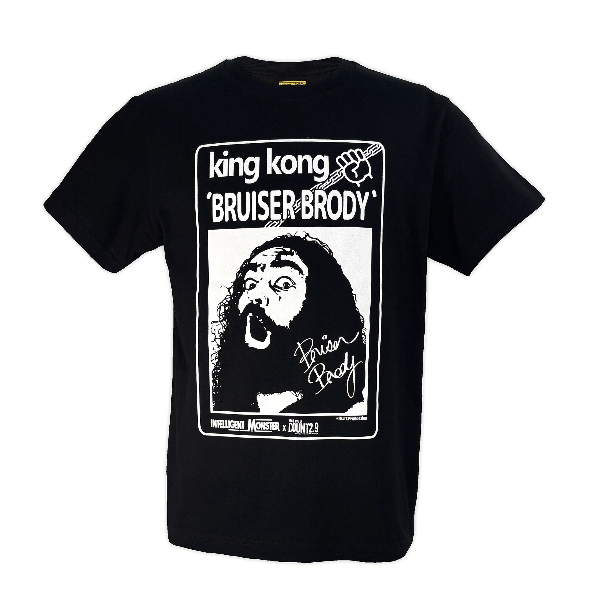 かと Bubbles & Blossom Tシャツ2枚セット ブルーザー・ブロディ × Count2.9 コラボTシャツ(ブラック) – プロレス