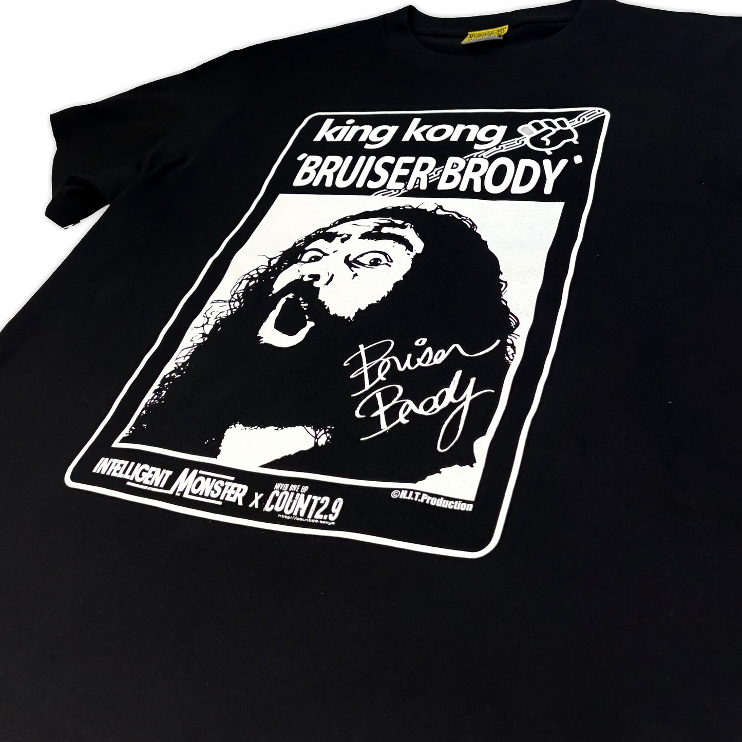 ブルーザー・ブロディ × Count2.9 コラボTシャツ(ブラック)