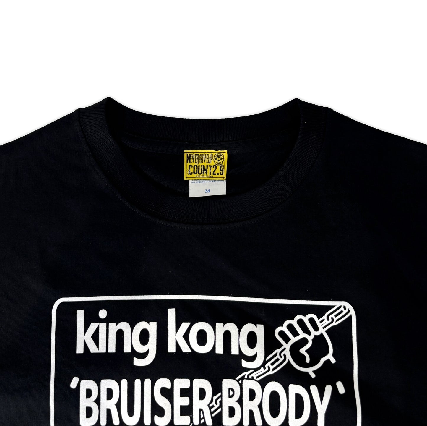 ブルーザー・ブロディ × Count2.9 コラボTシャツ(ブラック)