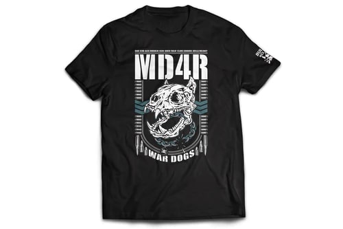 BULLET CLUB WAR DOGS MD4R Tシャツ