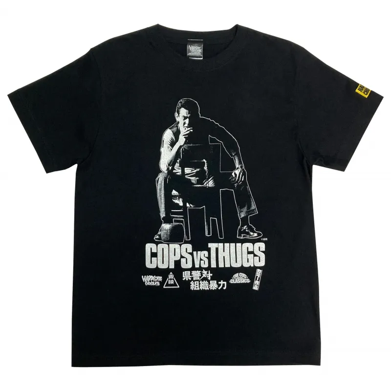 県警対組織暴力(倉島市ブラック)復刻版 Tシャツ