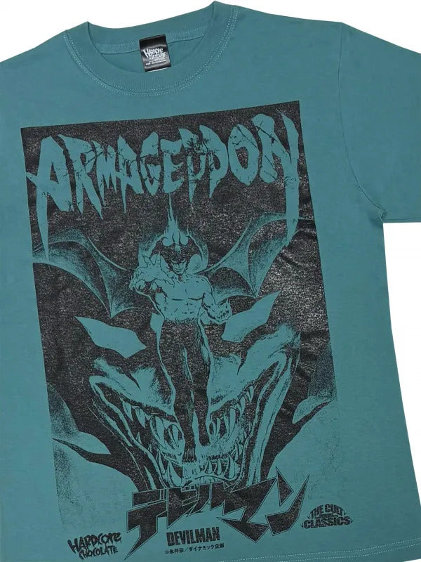 デビルマン 最終決戦（200万年ヘイジーグリーン）　Tシャツ