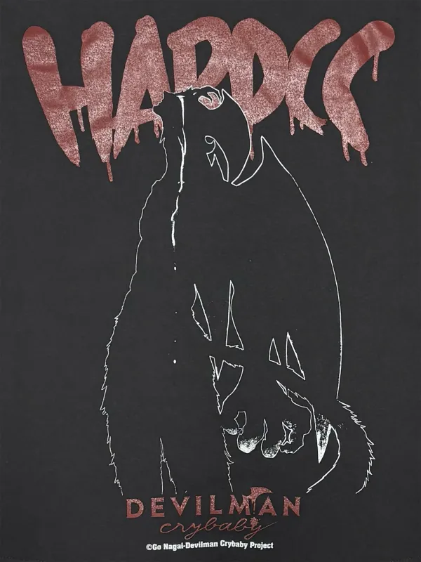 デビルマン クライベイビー(DEVILMAN crybaby)-復刻版-（地獄の野獣スミ） Tシャツ