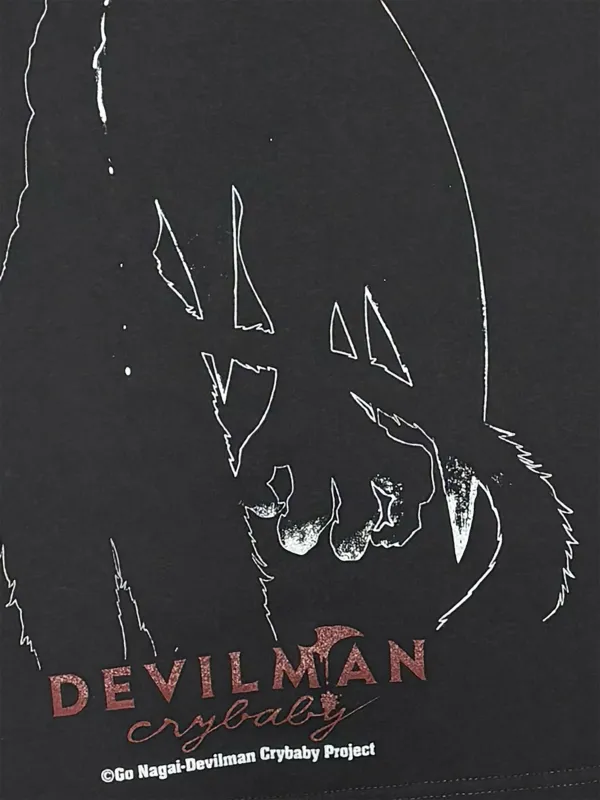 デビルマン クライベイビー(DEVILMAN crybaby)-復刻版-（地獄の野獣スミ） Tシャツ