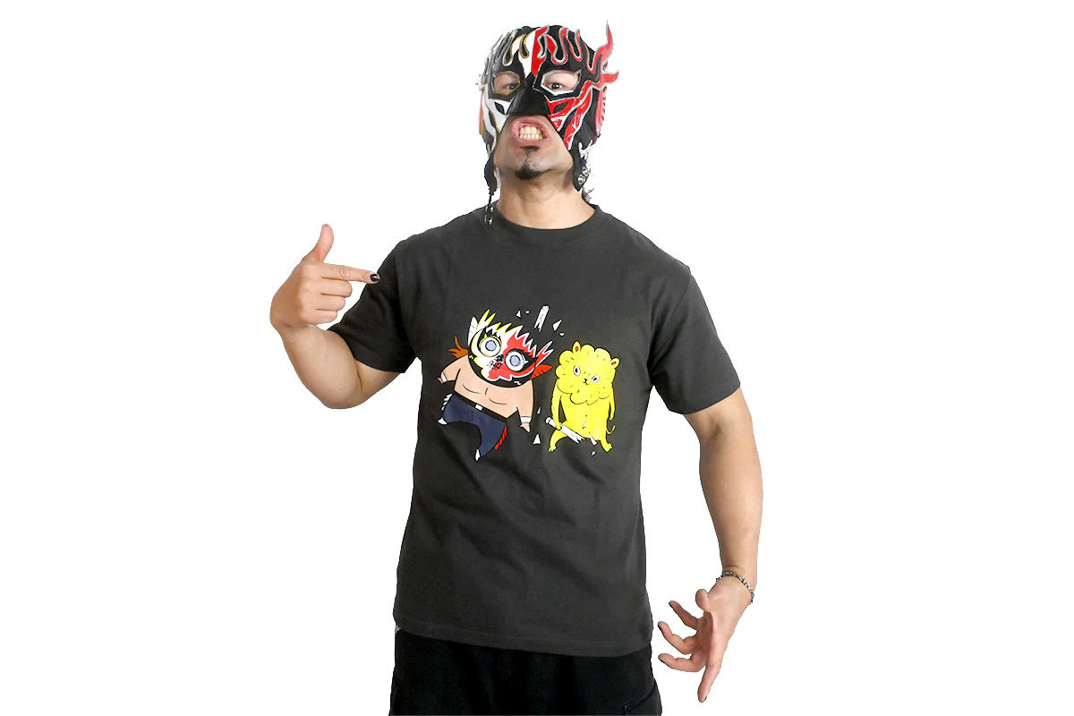 エル・デスペラード × 川尻こだま コラボTシャツ（スミ）