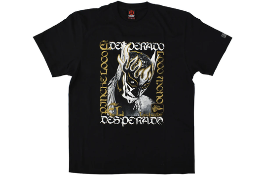 エル・デスペラード×ROLLING CRADLE コラボTシャツ（ブラック×ホワイト）