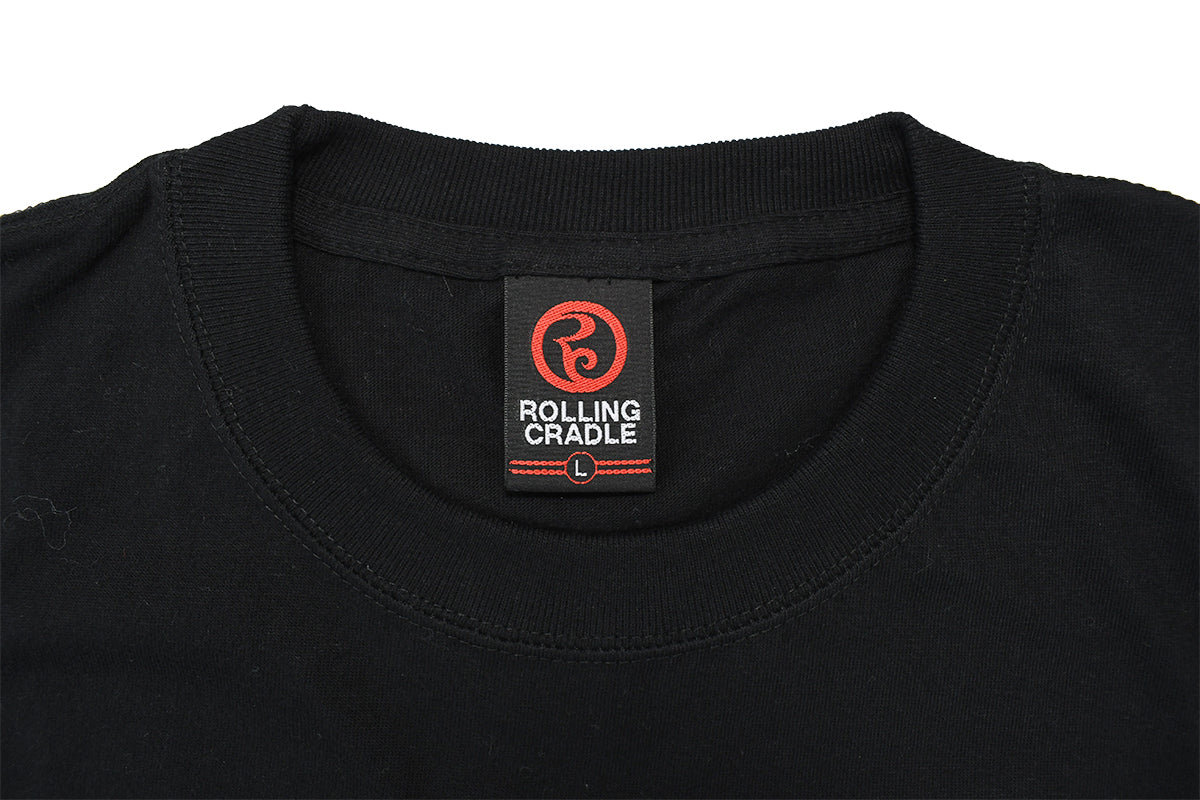 エル・デスペラード×ROLLING CRADLE コラボTシャツ（ブラック×ホワイト）