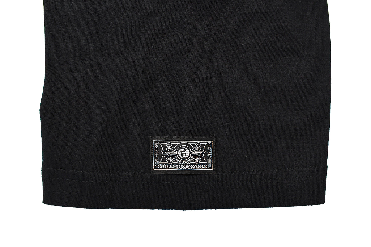 エル・デスペラード×ROLLING CRADLE コラボTシャツ（ブラック×ホワイト）