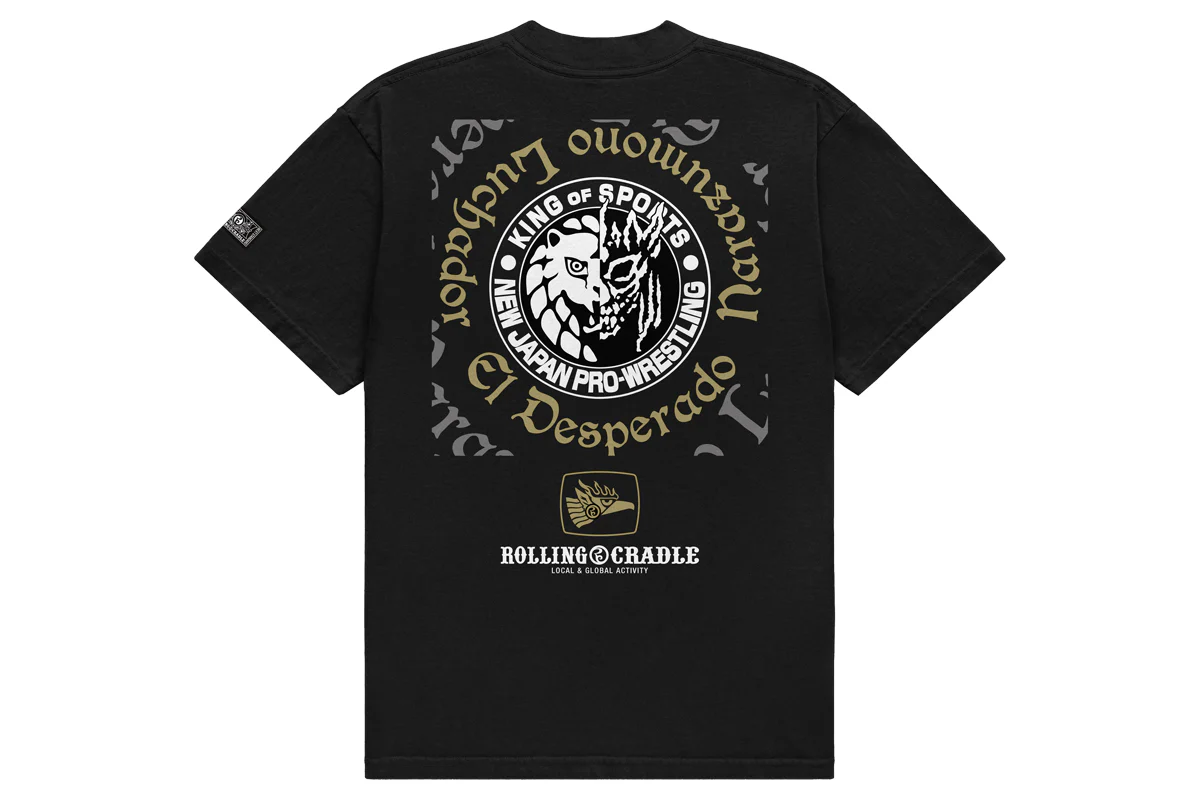 エル・デスペラード×ROLLING CRADLE Tシャツ（El escudo del león