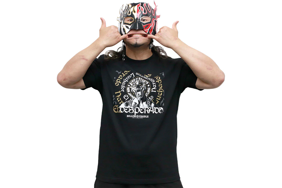 エル・デスペラード×ROLLING CRADLE Tシャツ（El escudo del león