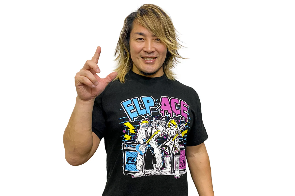 エル・ファンタズモ＆棚橋弘至 Tシャツ