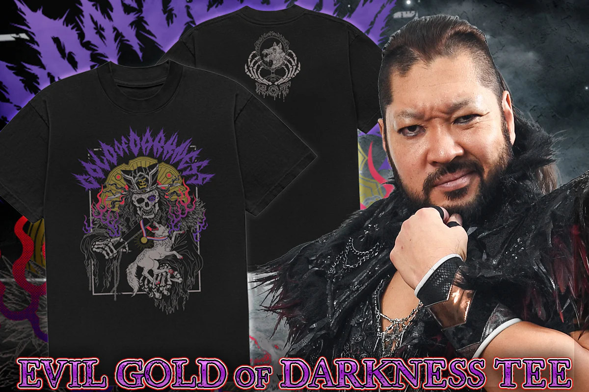 EVIL「GOLD OF DARKNESS」Tシャツ