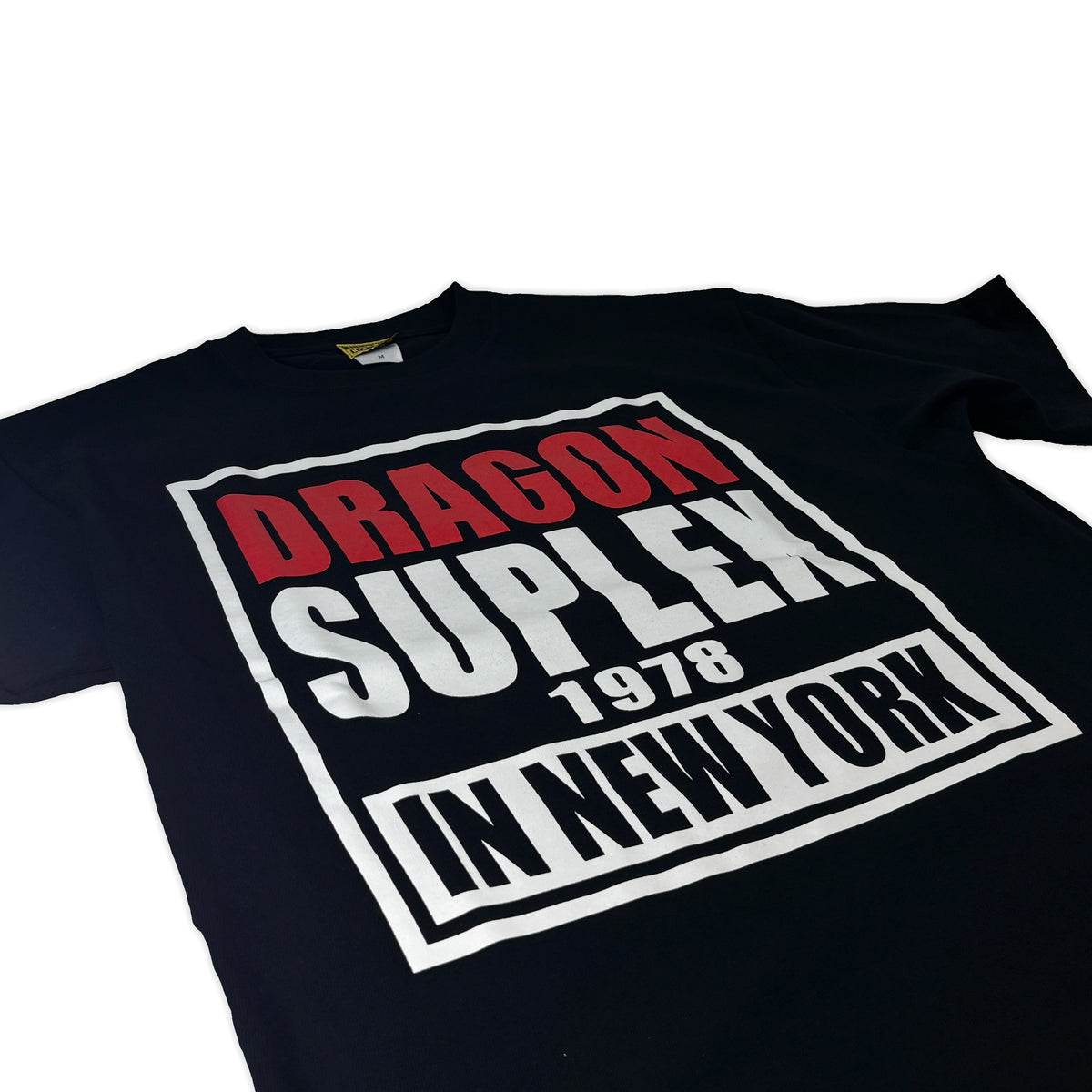藤波辰爾ｘCount2.9 Dragon Suplex in NY Tシャツ(ブラック)